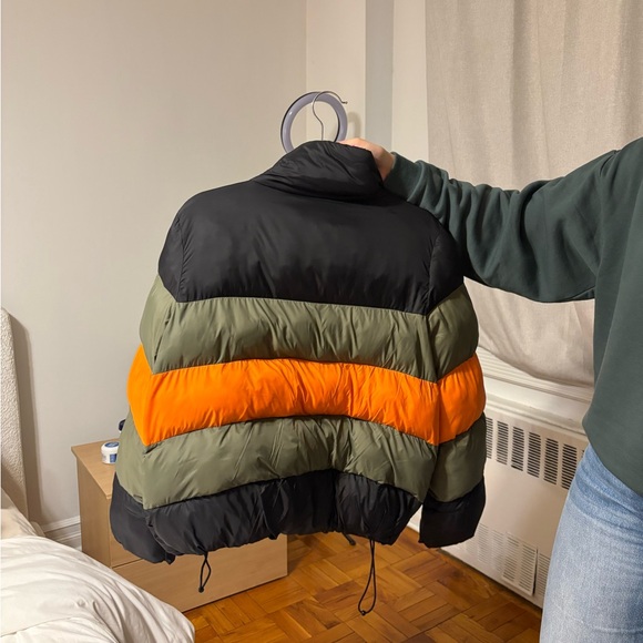 Zara Color block Puffer Jacket - Picture 2 of 2